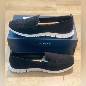 NEW Cole Haan Zerogrand Stitchlite Slip-On Loafer Women Size 9.5 MSRP $150 Black